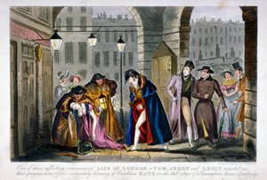 Scene in Covent Garden, Westminster, London, 1830