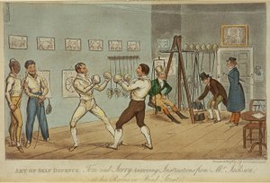 Art of Self Defence by Isaac Robert and George Cruikshank