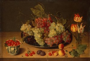 Still Life with Fruit and Flowers by Isaac Soreau