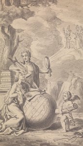 Frontispiece Vol. VII, No. I for 1775 from Town and Country Magazine by Isaac Taylor