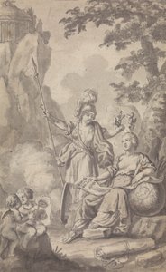 Frontispiece for Town and Country Magazine, for Vol. II, No. 1 by Isaac Taylor