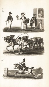Nosegays, Watercress girl, Brewer’s Dray and Twopenny-Post Boy