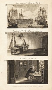 Trades in Regency England: Greenland Ship to Hull, Broad-Cloth Manufacture and Watchmaker