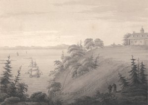 View of Mount Vernon, the Seat of General Washington by Isaac Weld