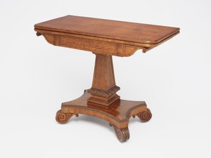 Card table by Isaac and Son Vose