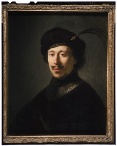 Young Man in a Gorget and Plumed Cap, c.1630