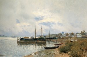 After the Rain. Plyos, 1889