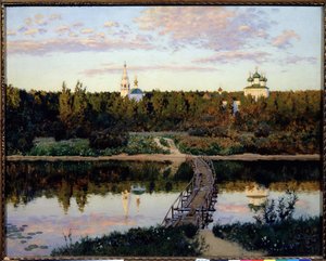 The Quiet Abode by Isaak Ilyich Levitan