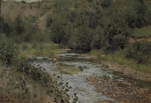 Stream by Isaak Ilyich Levitan