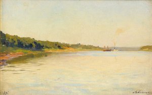 The Volga River Bank