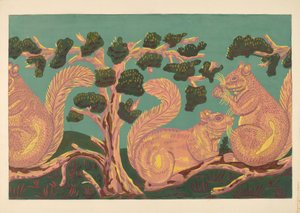 Bandbox Design - Squirrels by Isabella Ruth Doerfler