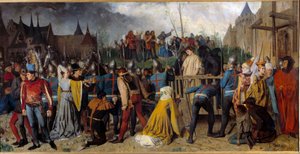 Joan of Arc Led to the Butcher by Isidore Patrois