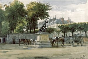 The Paris Commune: The Army of Versailles in the Tuileries, c.1871 by Isidore Pils