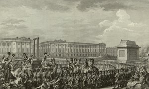Execution of Louis XVI by Isidore Stanislas Helman