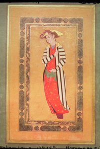 Portrait of a Man, from Album de Pieces Calligraphiees et de Miniatures