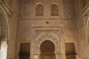 Interior of the castle chapel by Islamic School