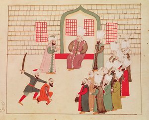 A Vizier Watching an Execution by Islamic School