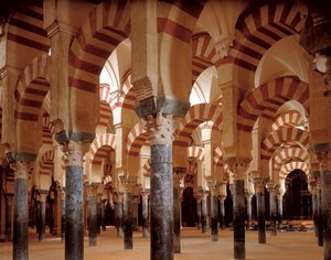 The Arches and Porticos of the Mosque-Cathedral of Córdoba