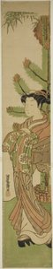 Courtesan in Front of New Year