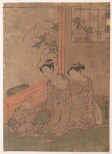 Mrs. Tō by Isoda Koryusai