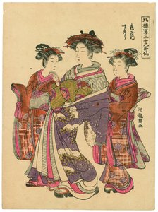 Sugawara of Tsuruya by Isoda Koryusai