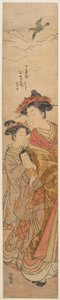 The Courtesan Hinazuru of the Chōjiya House