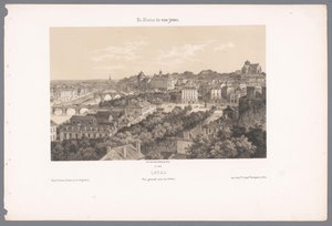 View of Laval from the Viaduct by Isodore Laurent Deroy