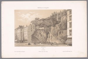 View of the Statue of Johannes Kleberger in Lyon (Contemporary France) by Isodore Laurent Deroy