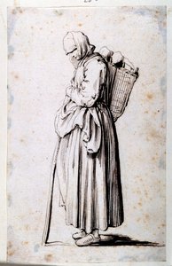 Figure with Basket by School Lebanese