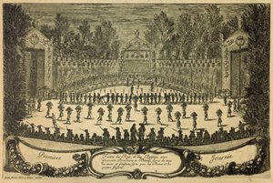 Festivities at Versailles by Israel Sylvestre