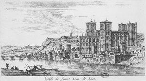 View of Saint-Jean cathedral, Lyon