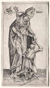 St. Martin by Israhel van Meckenem