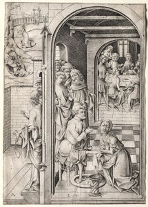 The Passion: Christ Washing the Feet of His Disciples