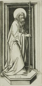 Saint Philip and Saint James the Lesser by Israhel van Meckenem the younger