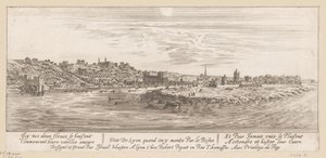 View from the Rhine of Lyon