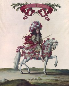 Philippe I (1640-1701) Duke of Orleans as the King of Persia, part of the Carousel Given by Louis XIV (1638-1715) in Front of the Tuileries, 5th June 1662