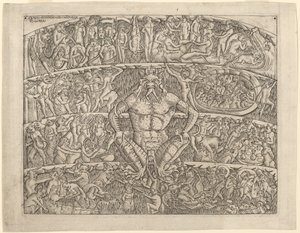 The Inferno, after the Fresco in the Camposanto of Pisa