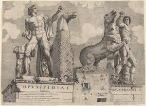 Opus Filiae... Opus Praxitelis by Italian 16th Century