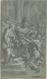 Scipio Restoring His Captive to Her Lover by Italian 17th Century