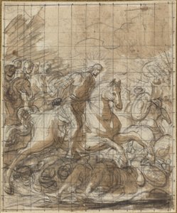 Saint James Defeating the Infidels by Italian 17th or 18th Century