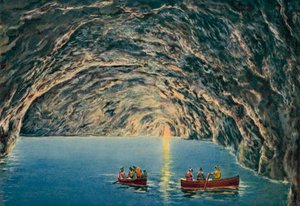 Capri: Blue Grotto by Italian Photographer