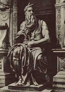 Church of St. Peter in Chains, Moses by Michelangelo by Italian Photographer