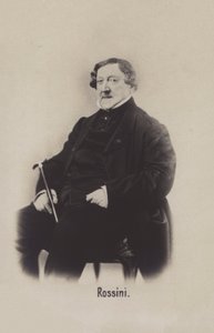 Gioachino Rossini, Italian composer by Italian Photographer