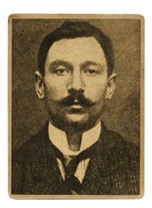 Mug Shot of Vincenzo Peruggia, Italian Painter Who Stole the Mona Lisa from the Louvre on August 21 by Italian Photographer