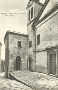 Perugia: Parish Church of Santa Croce by Italian Photographer