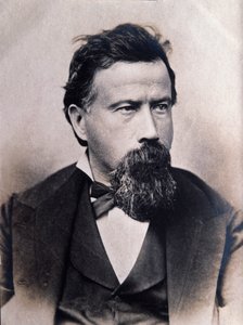Portrait of Italian composer Amilcare Ponchielli