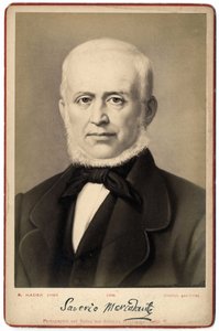 Portrait of Saverio Mercadante by Italian Photographer