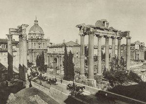 Roman Forum with the New Excavations by Italian Photographer