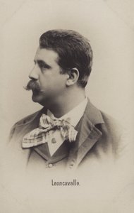 Ruggero Leoncavallo by Italian Photographer