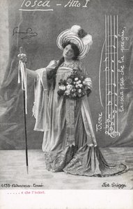 Scene from Tosca by Italian Photographer